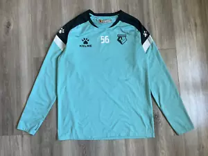 WATFORD FOOTBALL JACKET KELME TRAINING SOCCER ENGLAND size S - Picture 1 of 7