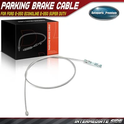 1x Cable de freno de estacionamiento intermedio para Ford E-350 Econoline E-350 Super Duty Foto 1 de 4