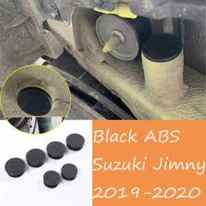 6×Black ABS Exterior Chassis Waterproof Plug Stopper For Suzuki Jimny 2019 2020 - Picture 1 of 9