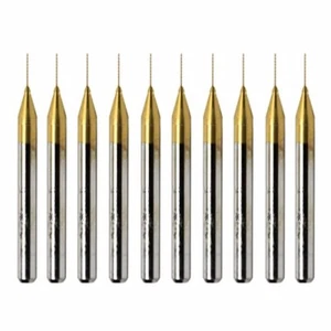 10x Router de broca CNC recubierto de nitruro de titanio PCB Dremel joyería CNC 1 mm - Imagen 1 de 4