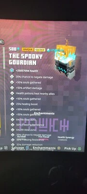 Minecraft Dungeons - Armor Unique Gilded Perfect Xbox/PS4/Switch/PC - Image 1 of 4