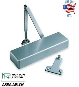 CONTROLES DE PUERTA NORTON 7500xRP75-4040xAL Cierrapuertas,Aluminio,Longitud 13-5/8" 21T06 - Imagen 1 de 3