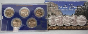 2010 American the Beautiful Philadelphia Mint Edition Quarter Proof Set - Picture 1 of 4