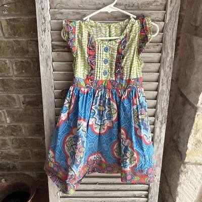 Vestido ELEANOR ROSE Fiesta Floral Elsa Talla 5-6 Foto 1 de 4