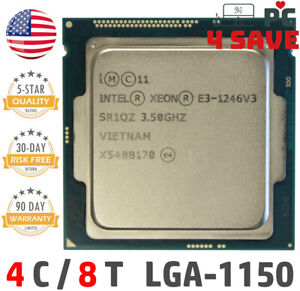 Intel Xeon E3-1246 V3 SR1QZ 3.5GHz 8MB 4-Core LGA1150 Workstation Server CPU 84W