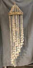 Cowrie Seashells BOHO Spiral Tiered Hanging Decor