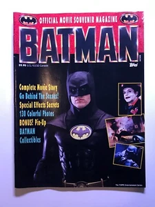 BATMAN - OFFIZIELLES FILM-SOUVENIRMAGAZIN - TOPPS 1989 - Bild 1 von 2