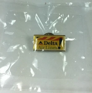  Delta Airlines Crew Lapel Pin 1" Long In Sealed Plastic Bag Party Gift  - Picture 1 of 2