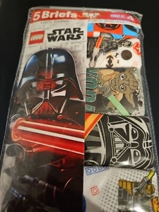 Lego Star Wars 5 Briefs New - Picture 1 of 3