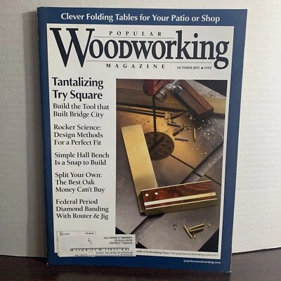 Popular Woodworking Magazine October 2011 Tantalizing Try Square - Image 1 of 4