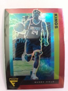 Buddy Hield 2020-21 Panini Flux Red Prizm 155 Kings