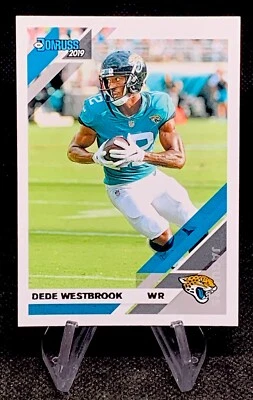 2019 Panini Donruss Dede Westbrook #123 Jacksonville Jaguars - Image 1 of 2