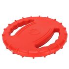 Dog Flying Disc Toy Flexible Tpr Squeaky Stress Relief Pet Training Flying Disc
