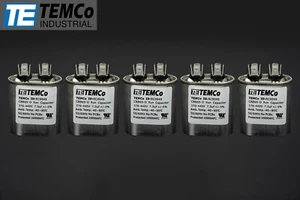 Condensador de funcionamiento ovalado TEMCo 7,5 uf/MFD 370-440 voltios VAC 50/60 Hz - Lote-5 - Imagen 1 de 3