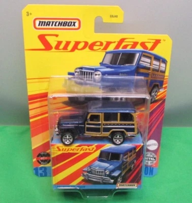 matchbox 1962 willys jeep wagon superfast 2021 - Image 1 of 2