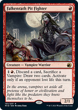 PREORDER Falkenrath Pit Fighter NM Innistrad: Midnight Hunt MTG Magic Gathering