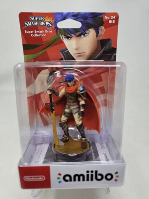 Boneco Nintendo Ike Super Smash Bros Amiibo novo em folha lacrado de fábrica - Imagem 1 de 2