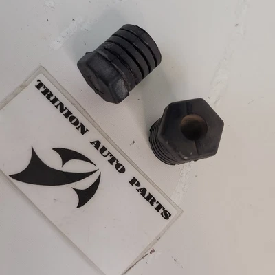 1997-2004 Mitsubishi Montero Sport Rear Hatch Bumper Stops Black Set of 2 OEM - Image 1 of 3