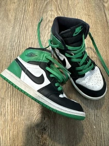 Nike Air Jordan 1 Retro High OG TD Lucky Green FD1413-031 Toddler Size 10C - Picture 1 of 8