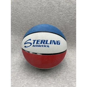 Sterling Leichtathletik Basketball Unisex Rot Weiß Blau Größe 7 Vintage - Bild 1 von 4