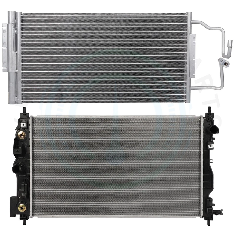 Radiator & AC Condenser Cooling Kit For 2014-16 Chevrolet Impala Limited LS 3.6L - Image 1 of 4