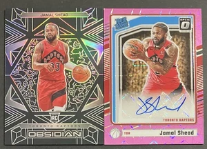 2024-25 Donruss Optic Jamal Shead Rookie Pink Velocity RC Auto /79 + Obsidian RC - Picture 1 of 2