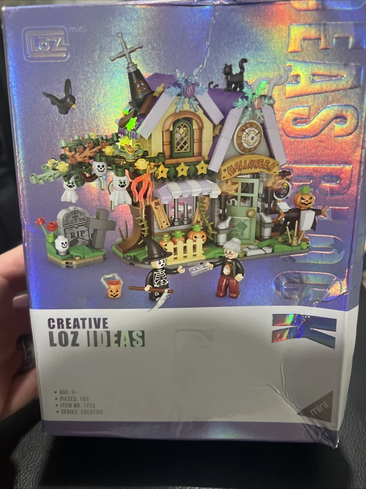 Happy Halloween Creative LOZ Ideas Mini Decoration Bricks #1233 783 Pieces