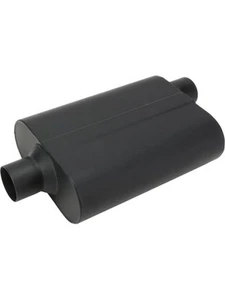 Proflow Muffler 2.50in Black Side Inlet To 2.5in Centre Outlet (PFEEM31502) - Picture 1 of 12