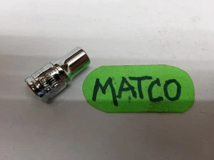 Matco Silver Eagle tools 1/4" drive 6mm metric Shallow Socket A6M6SE New! - Picture 1 of 7