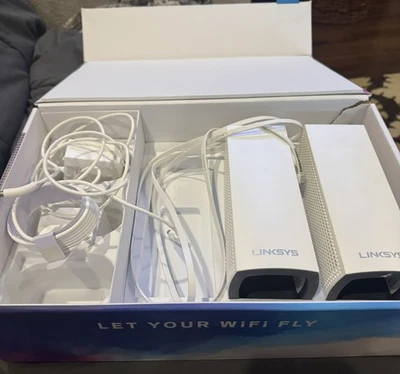 WIFI Linksys Velop Tri-band Intelligent Mesh System 2 Pack AC6600 - Image 1 of 4