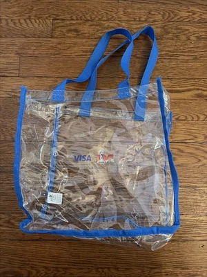 NFL SUPER BOWL LVI - Bolso de Mano Estadio de Plástico Transparente Reutilizable - LA Rams Foto 1 de 2