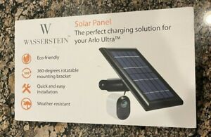 Wasserstein 2W 6V Solar Panel with 13.1ft/4m Cable Compatible with Arlo Ultra/Ul