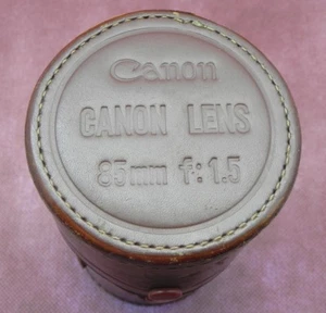 Canon RF Case for Early Chrome 85mm f1.5 #1 ........... Very Rare !! - Picture 1 of 9