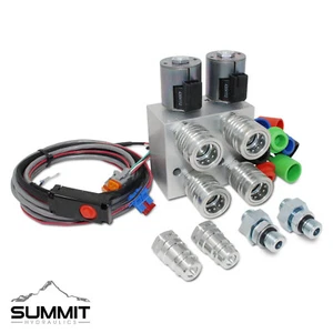 Neu Hydraulikmultiplikatorventil, SCV Splitter/Diverter mit Kupplungen und Schalter - Bild 1 von 12