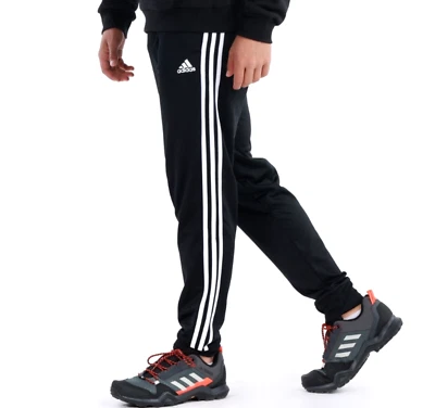 NUEVOS PANTALONES DE CHÁNDAL PARA HOMBRE ADIDAS ESSENTIALS TRICOT CÓNICOS ~ TALLA MEDIANA ~ #H46105 Foto 1 de 4