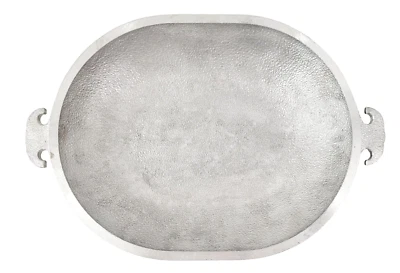 Bandeja para servir de aluminio para utensilios de cocina Guardian Service de colección plato tapa tostadora Foto 1 de 4