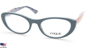 NEW Vogue VO 2989 2341 GREY-BLUE EYEGLASSES GLASSES FRAME VO 2989 50-18-135mm - Picture 1 of 12