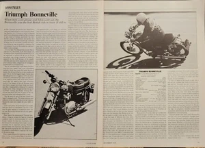 1978 Triumph Bonneville 3p Testartikel - Bild 1 von 1