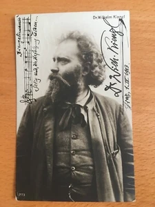 Wilhelm Kienzl Autogrammkarte - Bild 1 von 1