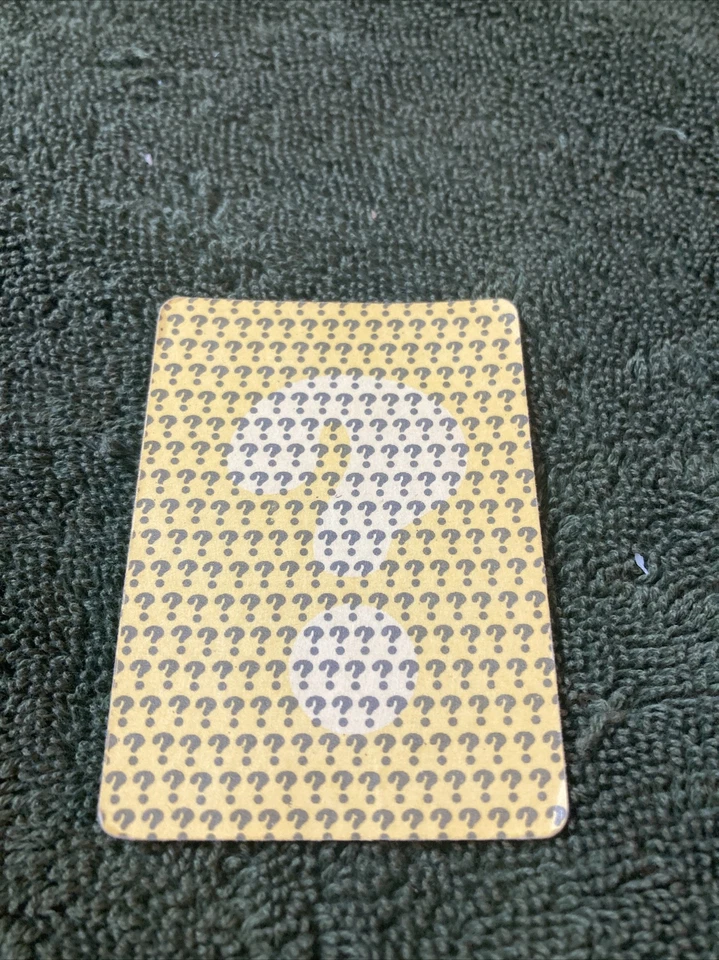 Vintage 1987 ¿Adivina quién? Tarjeta de identidad de repuesto para juego de mesa Foto 1 de 1