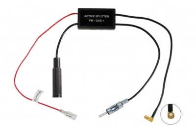 RTA 203.010-0 Aktiver Antennensignal-Verteiler zwischen AM/FM und DAB+ - Bild 1 von 2