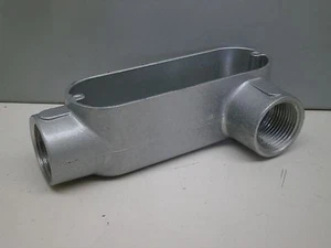 4-O-Z/Gedney LL100-A 1" Aluminio Unilet Conducto Salida Cuerpo Tipo LL - Imagen 1 de 3