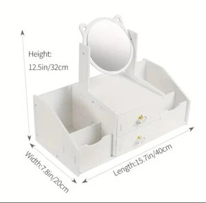 New Modern Extra Large Double Box Square Mirror Assembly Required See Photos - Picture 1 of 5