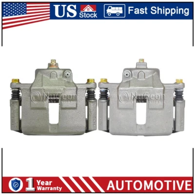 2 Front Brake Caliper Fits Ford Taurus 2000 2001 2002 2003 2004 PZ - Image 1 of 4