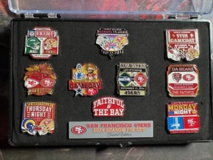 San Francisco 49ers 2024 Season Pin Set - Picture 1 of 3