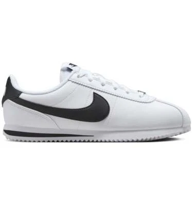 Nike Cortez Leather GS White Black OG DM0950-108 sz 5.5Y = 7 Women's - Image 1 of 4