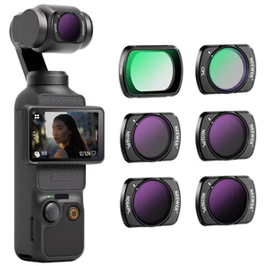 NEEWER 6 Pack UV CPL Magnetic ND/CPL Polarizing Filter Set for DJI OSMO Pocket 3 - Picture 1 of 8