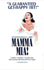MAMMA MIA! ~Broadway Musical Tour~ ~ABBA Poster~ Benny Andersson~ Bjorn Ulvaeus - Picture 1 of 1