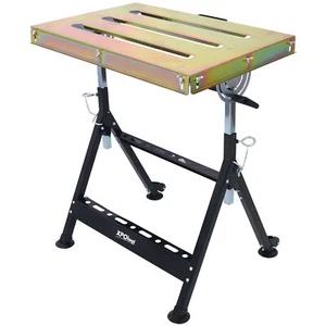 Welding Table 30"x20", 400lbs Load Capacity Steel Welding Workbench Table - Picture 1 of 26