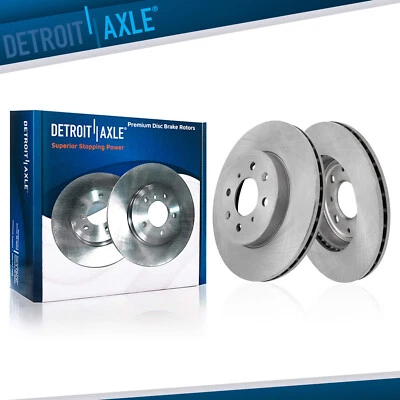 Par de rotores de freno de disco delanteros para Honda Fit 2014 2015 2016 2017 2018 2019 2020 Foto 1 de 4